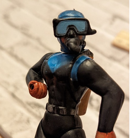 Scuba Diver Action Figure Toy Blue/Black Wetsuit Item Adventure Toys - Picture 2 of 6